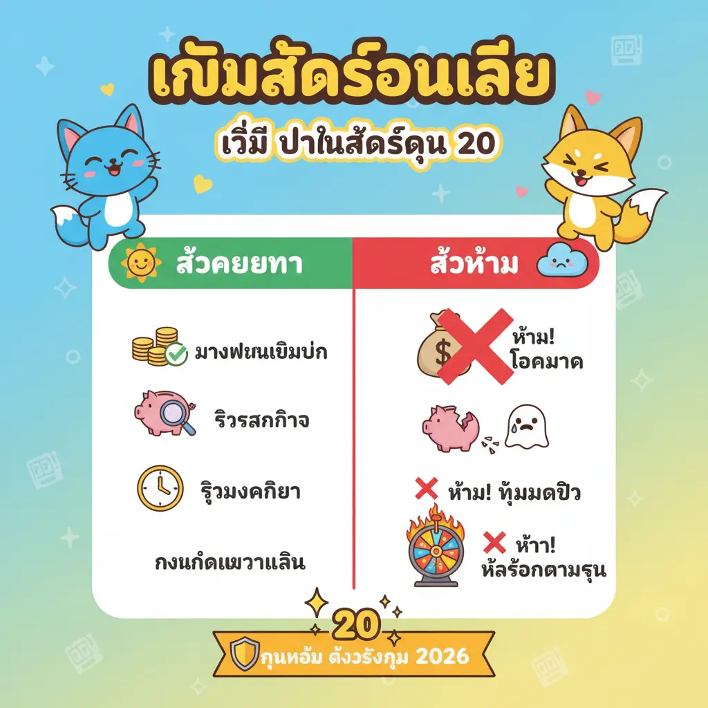 วิธี ปั่นสล็อตทุน 20 - เกมสล็อตออนไลน์