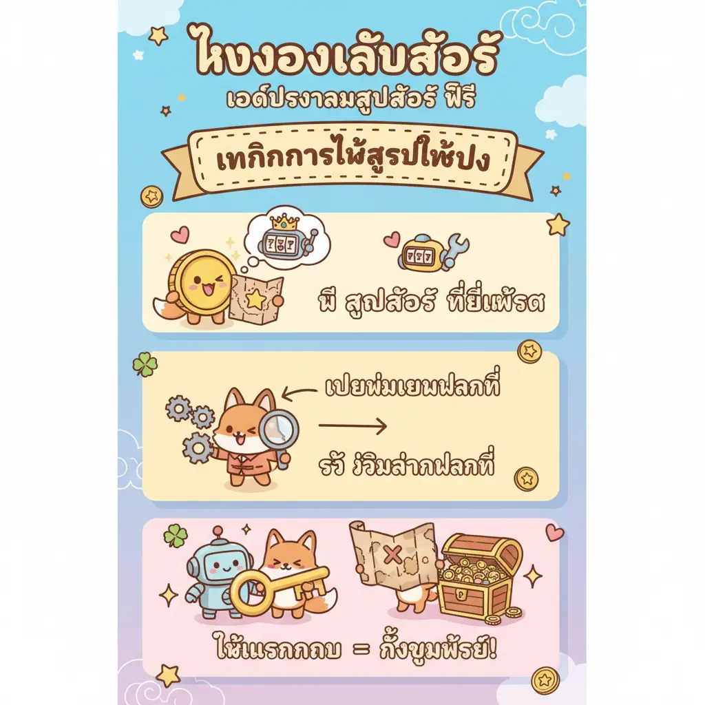โหลดโปรแกรมสูตรสล็อต ฟรี - ทดลองเล่นสล็อต