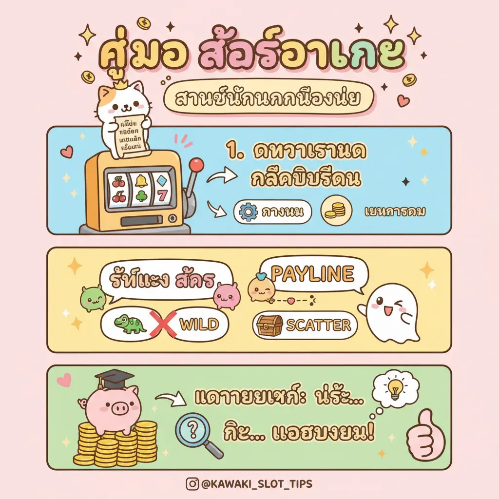 วิธีเล่นสลอต - สล็อตออนไลน์