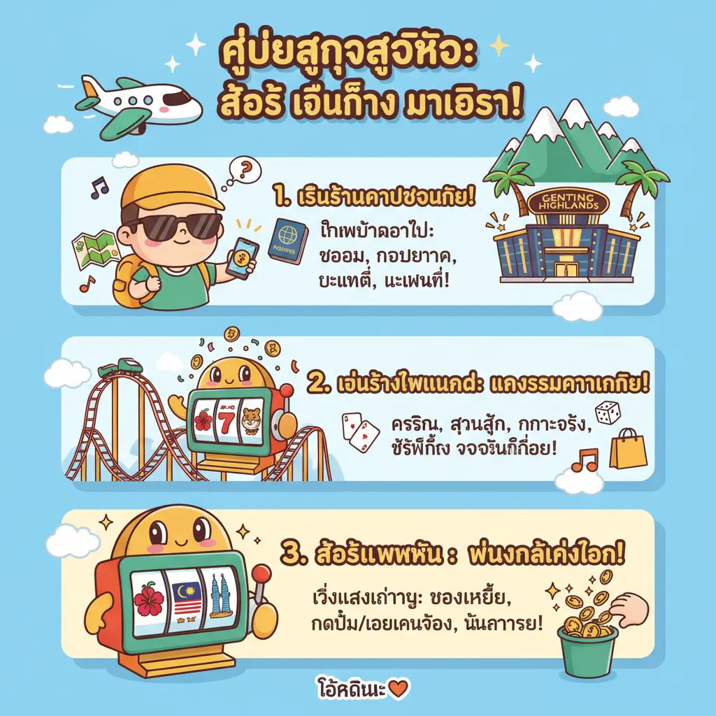 วิธีเล่นสลอตเกนติ้ง - มาเลเซีย