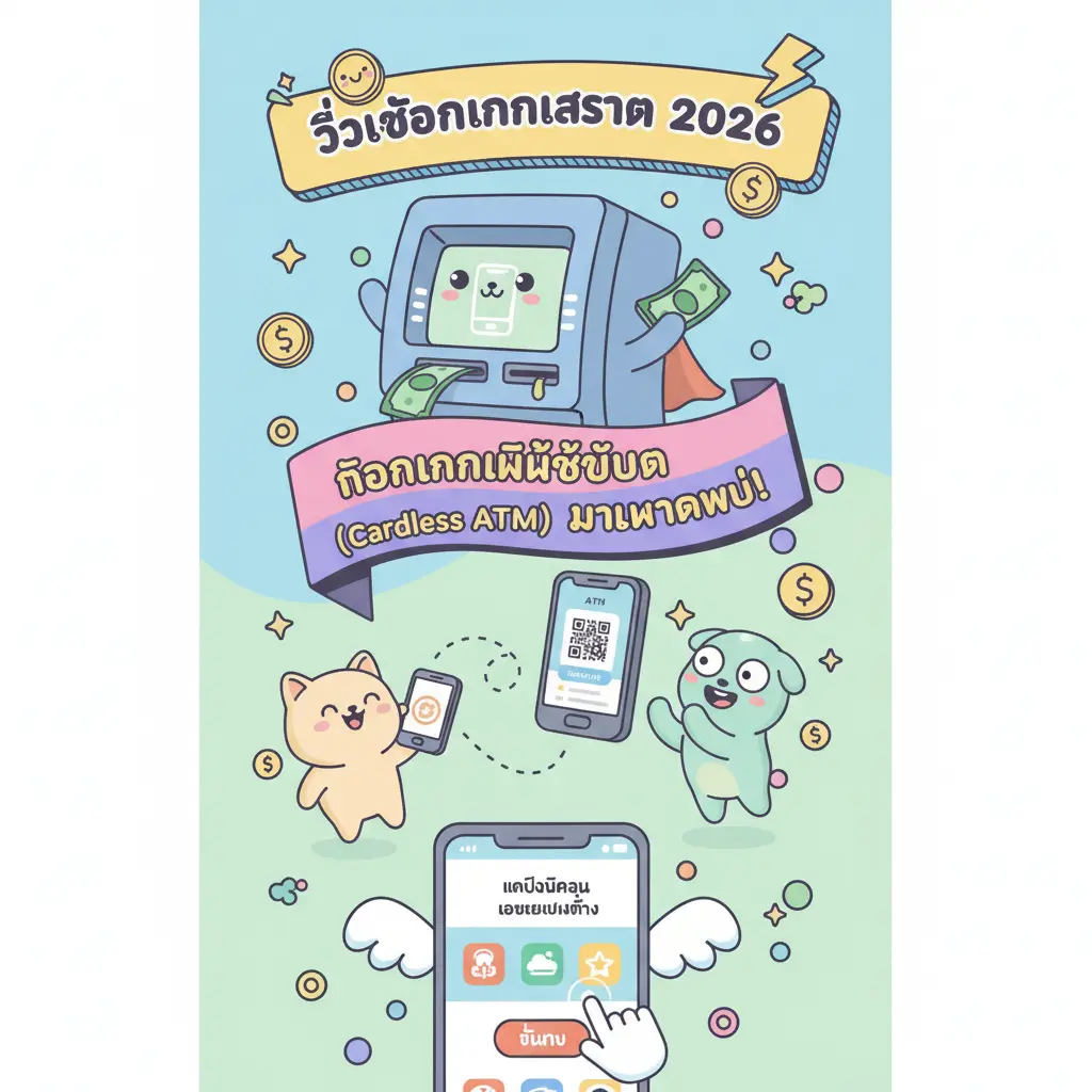 ถอนเงิน - ตู้ ATM