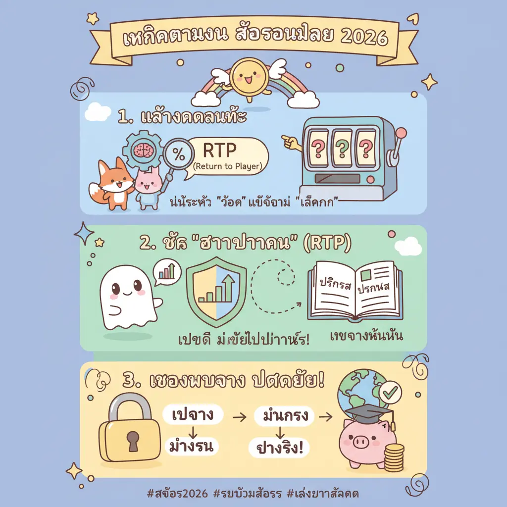 วิธีเล่นสลอต - การพนันออนไลน์