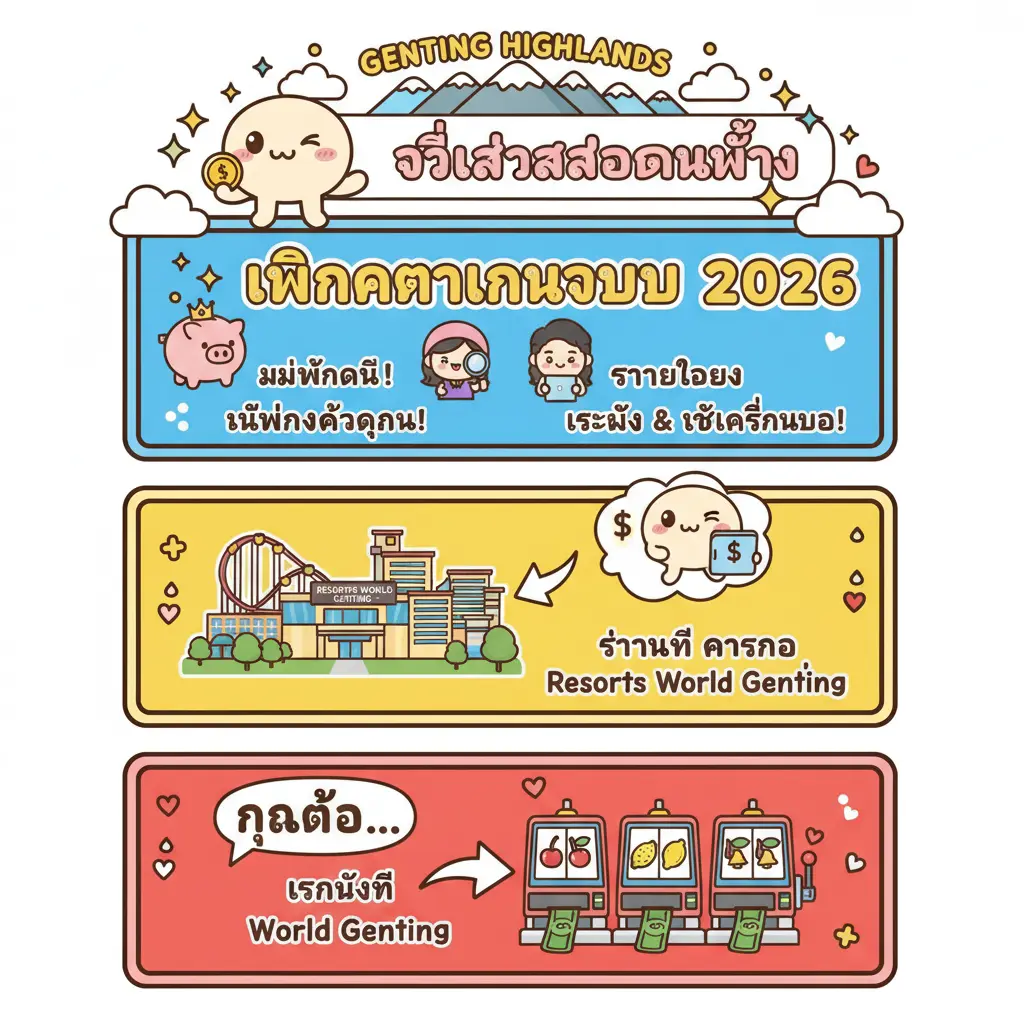 วิธีเล่นสลอตเกนติ้ง - Genting Highlands