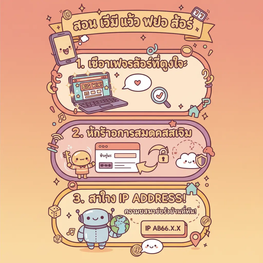 สอน วิธี เข้า เว็บ สล็อต - IP Address
