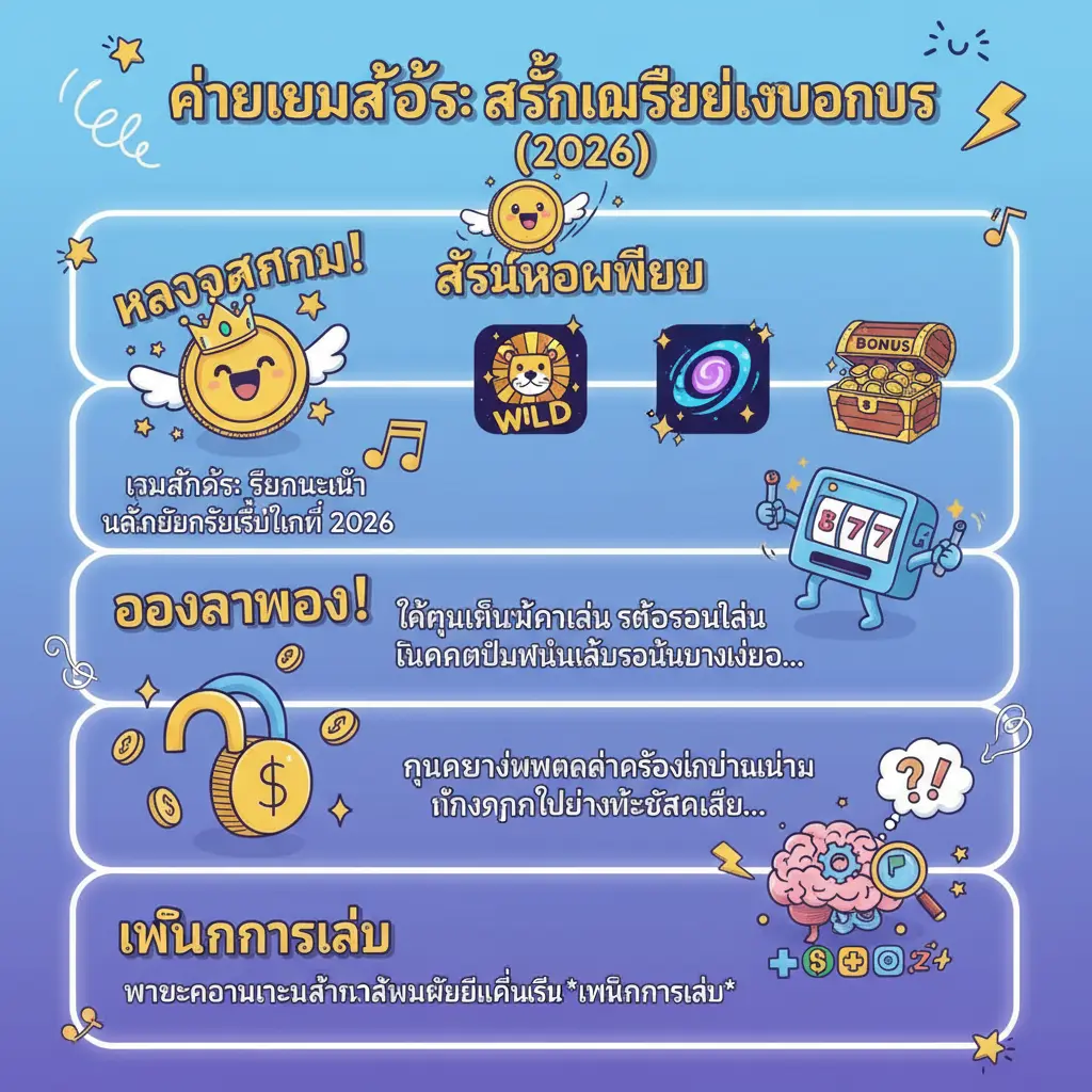 ขั้น ตอน การเล่นสล็อต - ค่ายเกมสล็อต